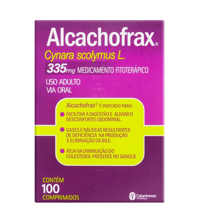 Alcachofrax-Catarinense-335mg-Com-100-Comprimidos