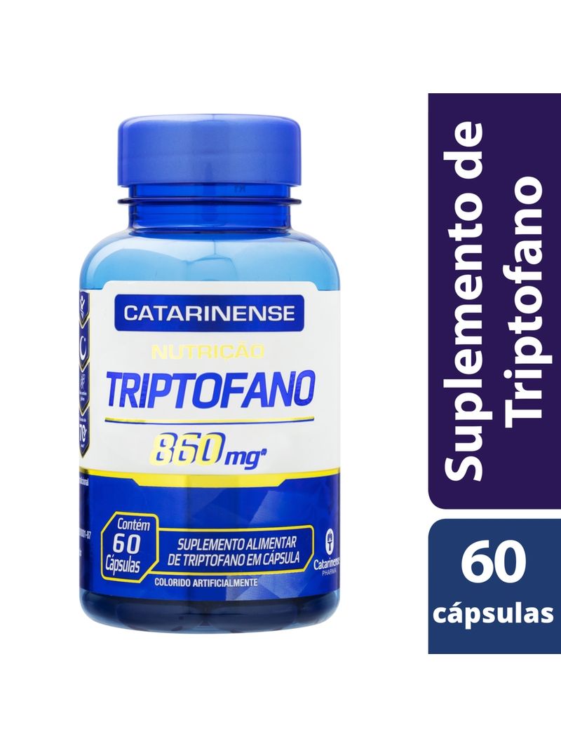 Triptofano-860mg-Catarinense-Com-60-Capsulas