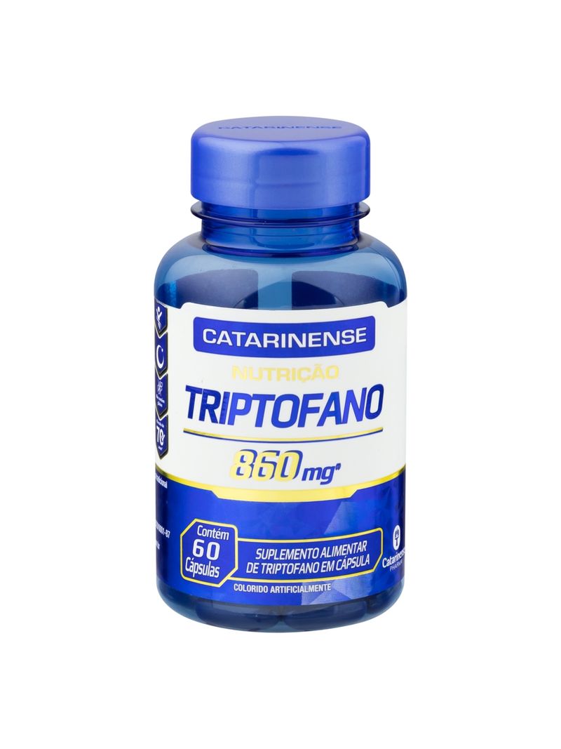 Triptofano-860mg-Catarinense-Com-60-Capsulas