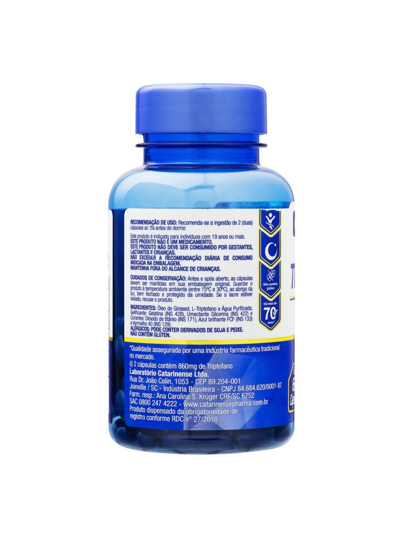 Triptofano-860mg-Catarinense-Com-60-Capsulas