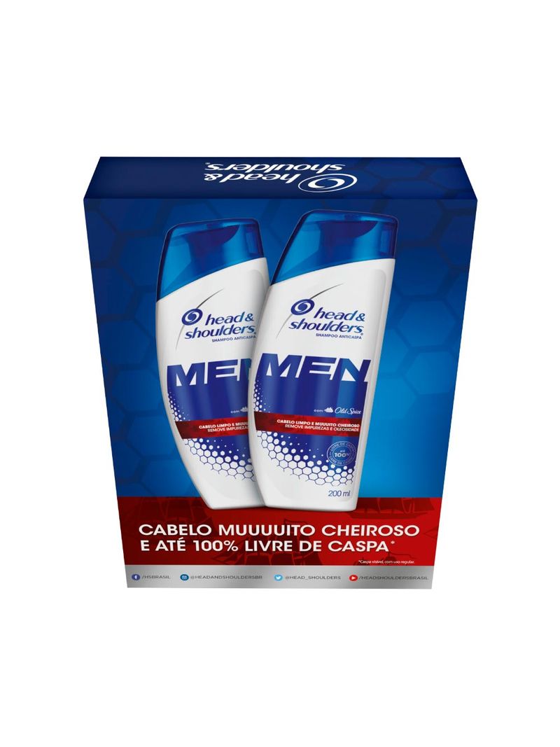 Shampoo-Head-Shoulders-Men-Com-2x200ml-Old-Especial