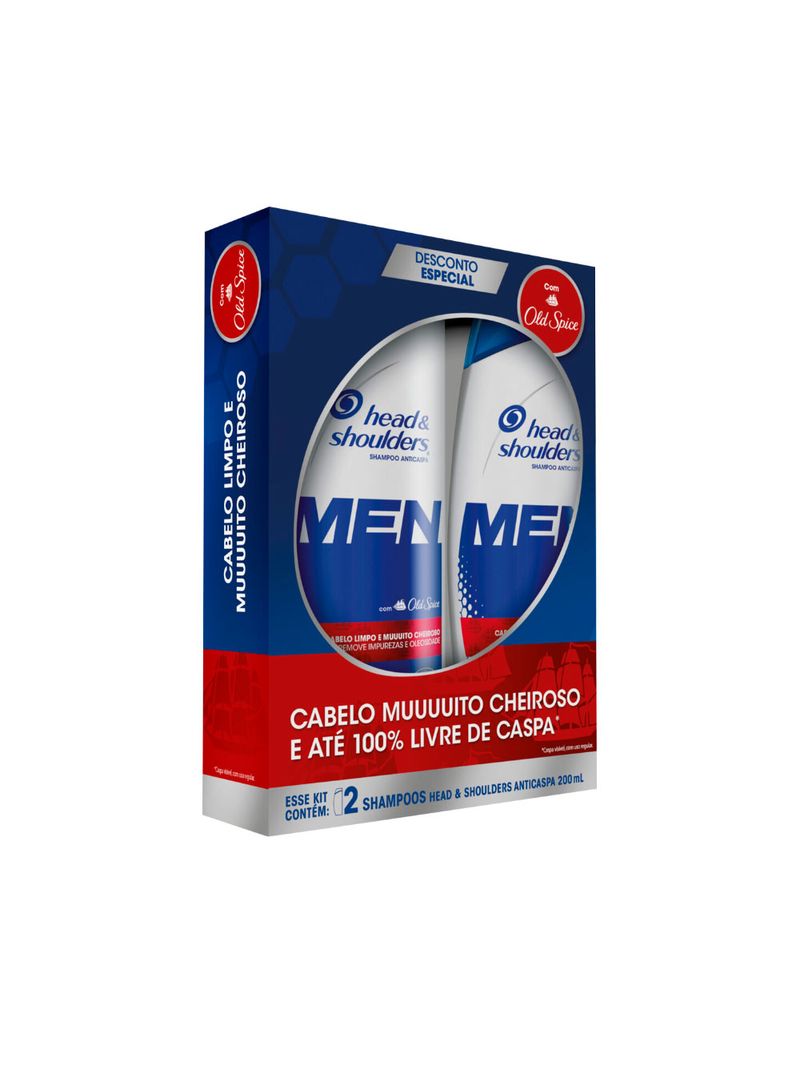 Shampoo-Head-Shoulders-Men-Com-2x200ml-Old-Especial