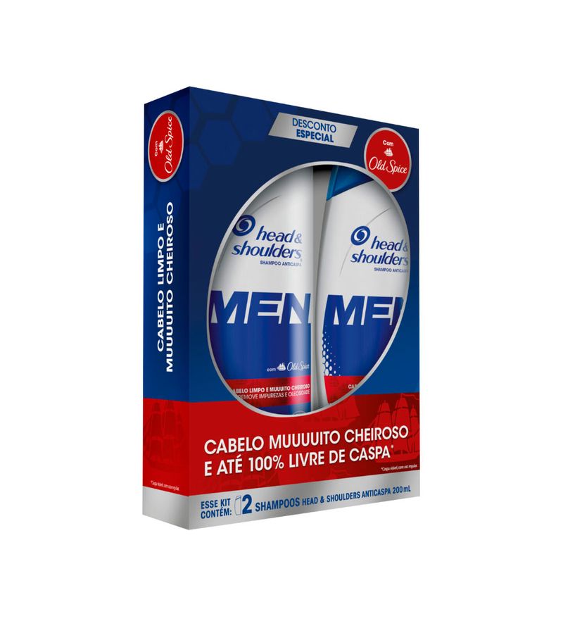 Shampoo-Head-Shoulders-Men-Com-2x200ml-Old-Especial