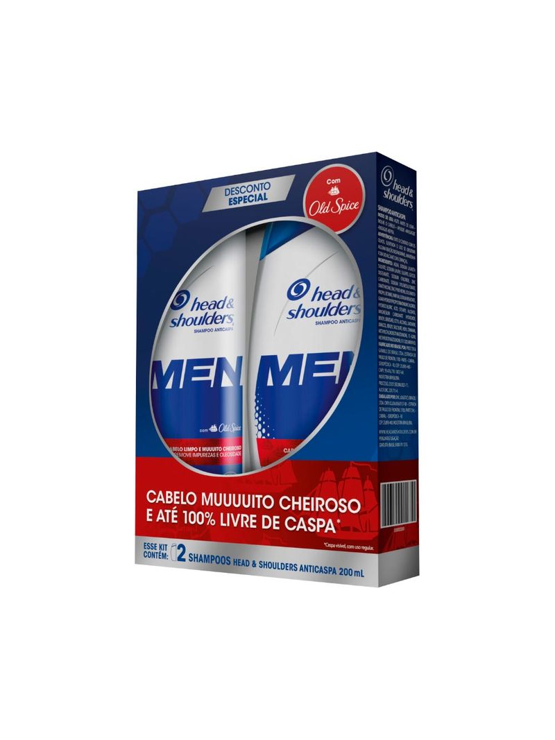 Shampoo-Head-Shoulders-Men-Com-2x200ml-Old-Especial