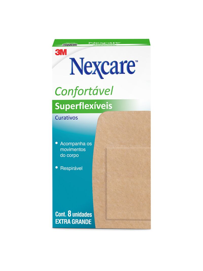 Curativos-3m-Nexcare-Superflexiveis-Com-8-Unidades
