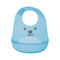 Babador De Silicone Buba Gumy Com 1 Azul