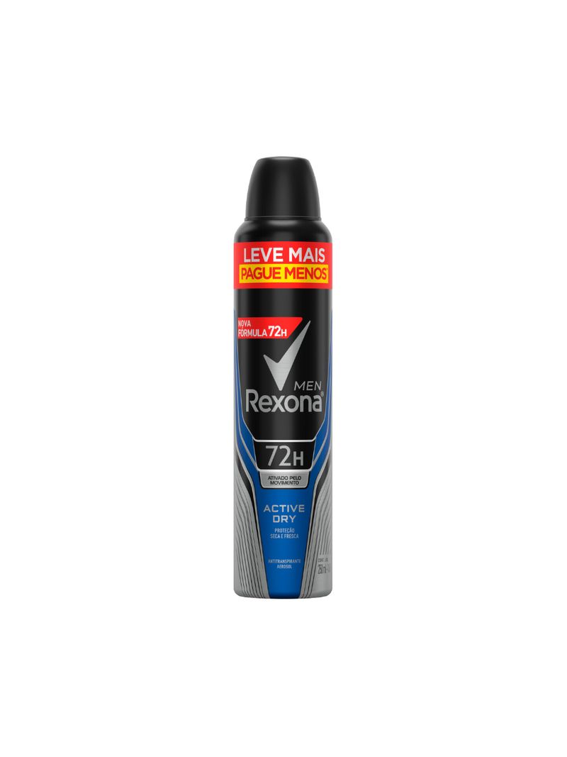 Desodorante-Rexona-Masculino-250ml-Leve-pague--Aerossol-Active-Dry--Especial