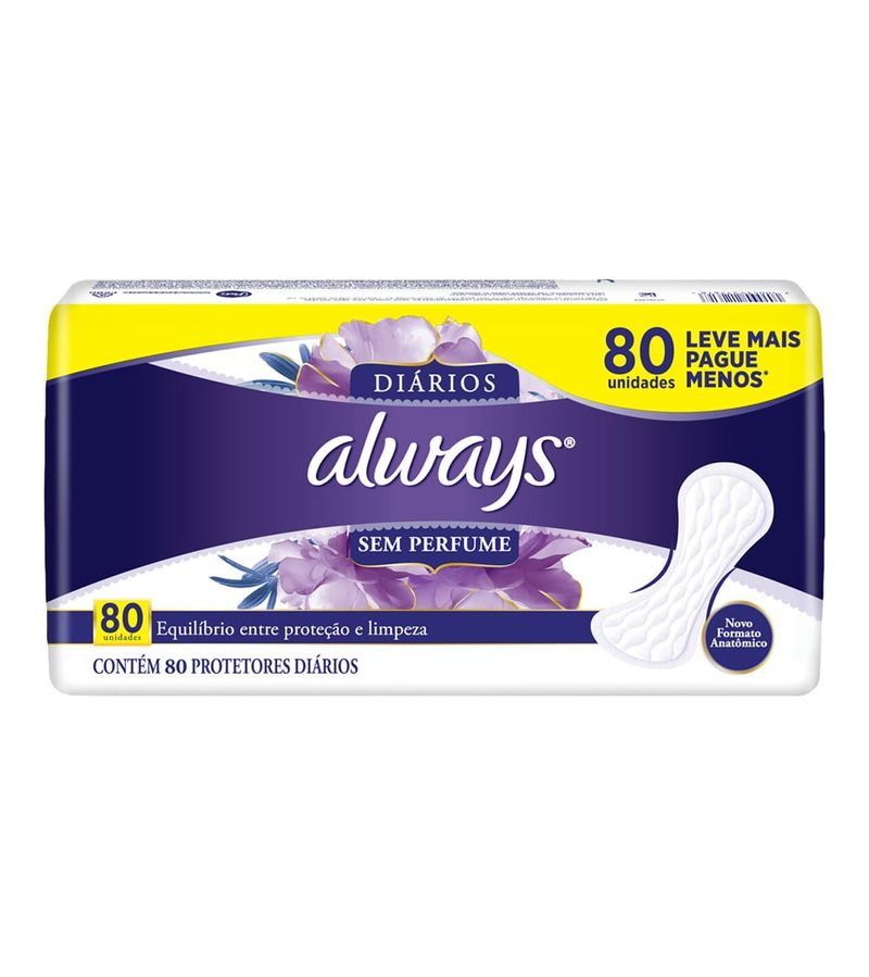 Protetor-Diario-Always-Com-80-Leve-pague--Sem-Perfume-Especial