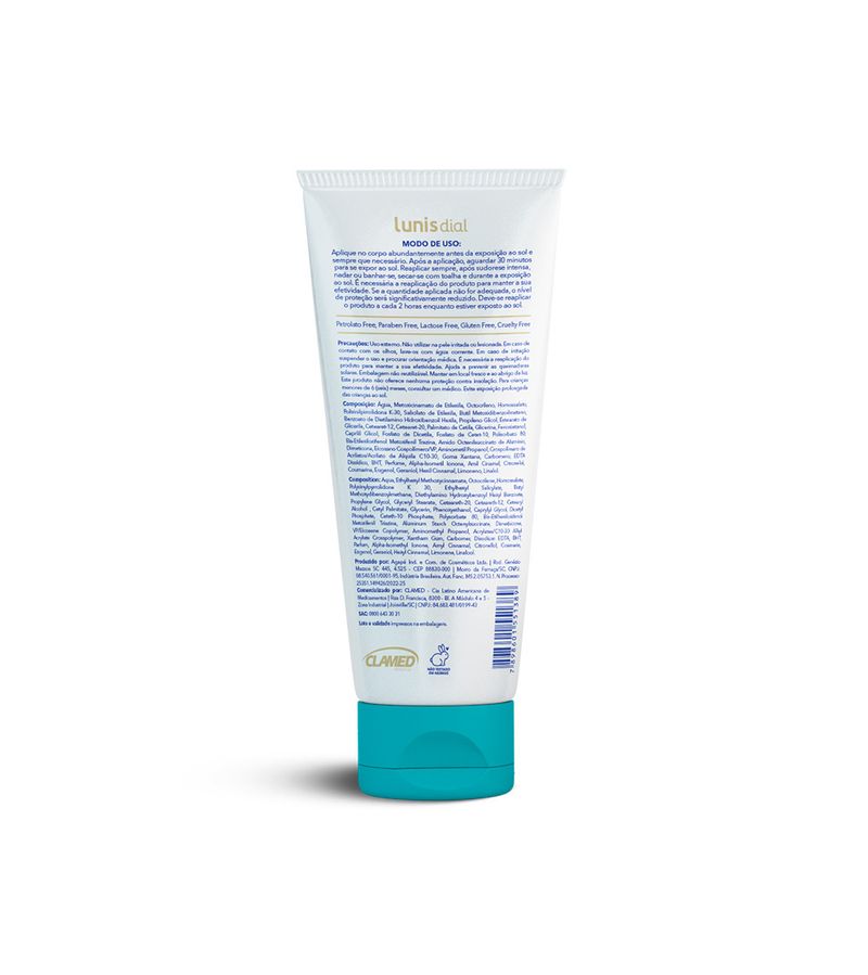Protetor-Solar-Lunis-Dial-125ml-Fps50