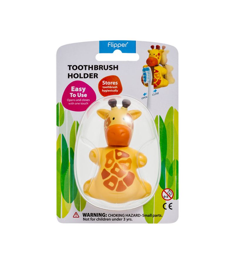 Suporte-Para-Escova-Dental-Flipper-Com-1-Bichinho-Divertido