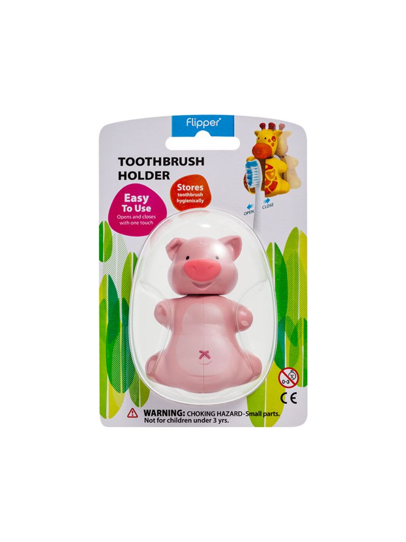 Suporte-Para-Escova-Dental-Flipper-Com-1-Bichinho-Divertido