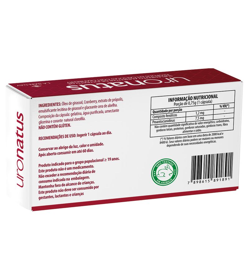Uronatus-750mg-Com-30-Capsulas
