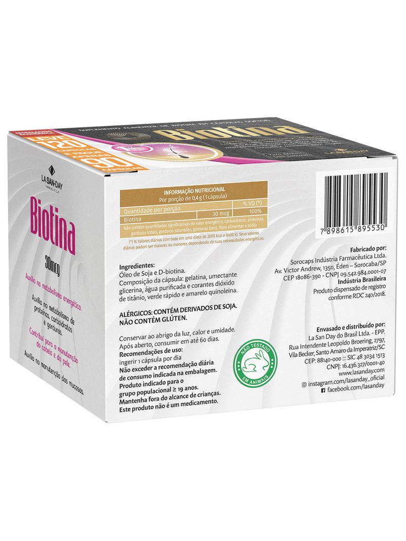 Biotina-Lasanday-Leve-120-Pague-90-Especial