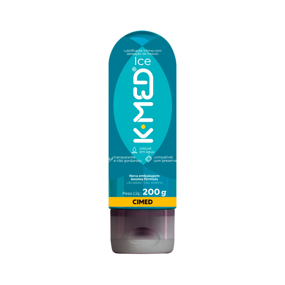 LUBRIFICANTE INTIMO K-MED 200GR GEL ICE - Drogaria Catarinense