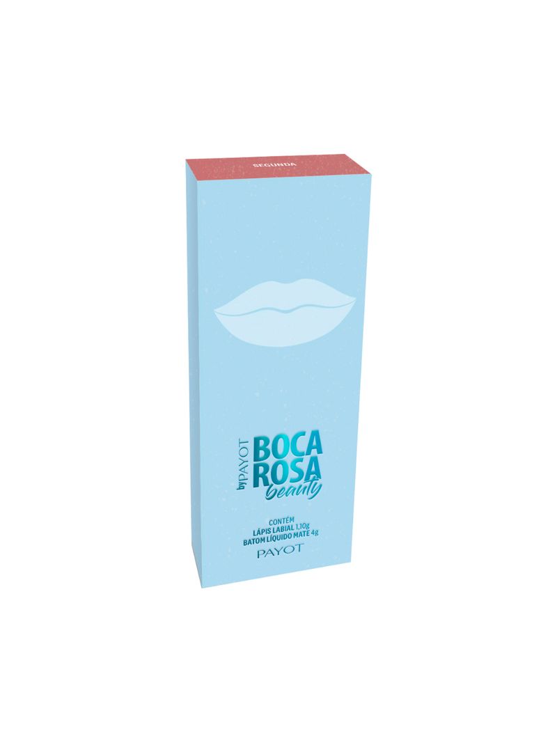 Batom-Payot-Liquido-Mate-E-Lapis-Para-Labios-Boca-Rosa-Segunda