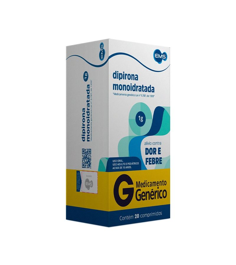 Dipirona-Ems-Com-20-Comprimidos-1gr-Generico