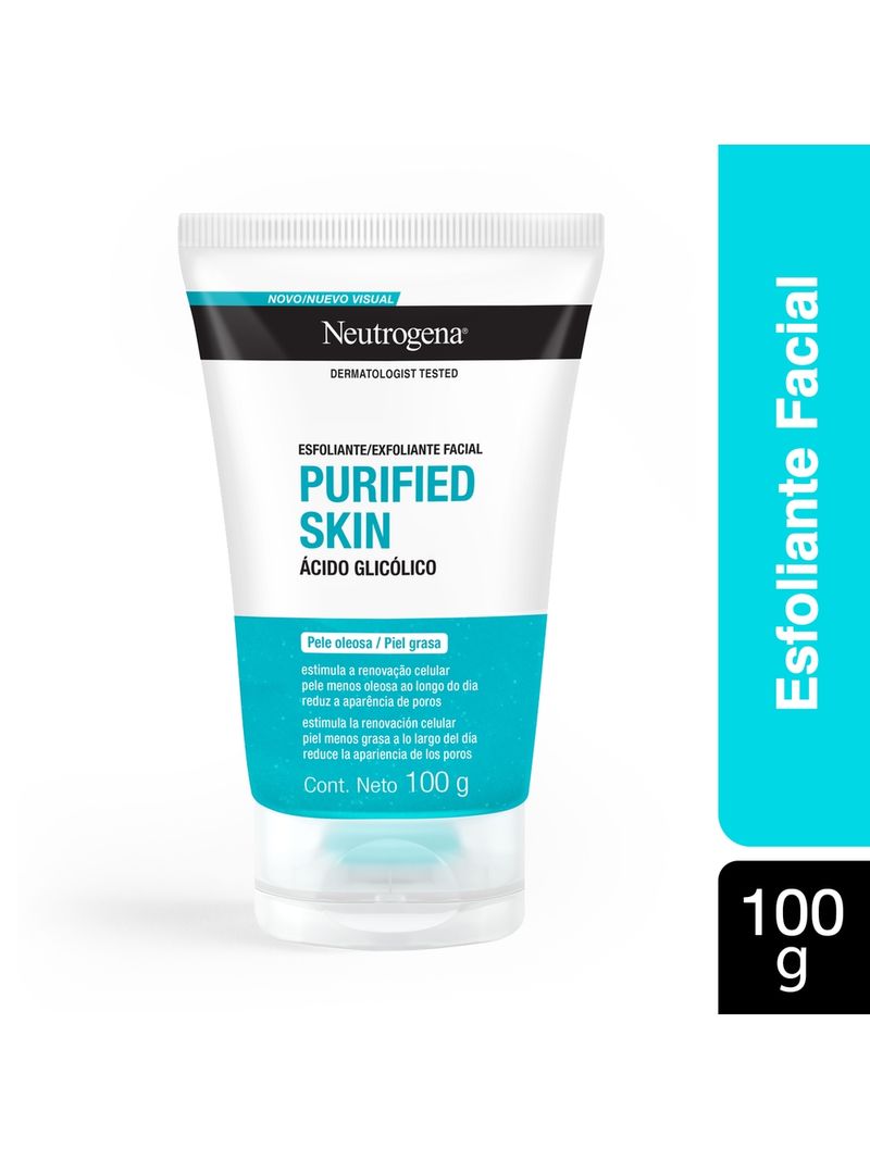 Neutrogena-Purified-Skin-Gel-Esfoliante-Purificante-100g