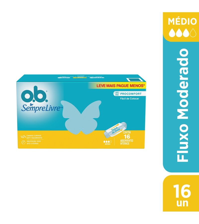 Absorvente-O.b.-Interno-Pro-Comfort-Medio-16-Unidades-Leve--Pague-