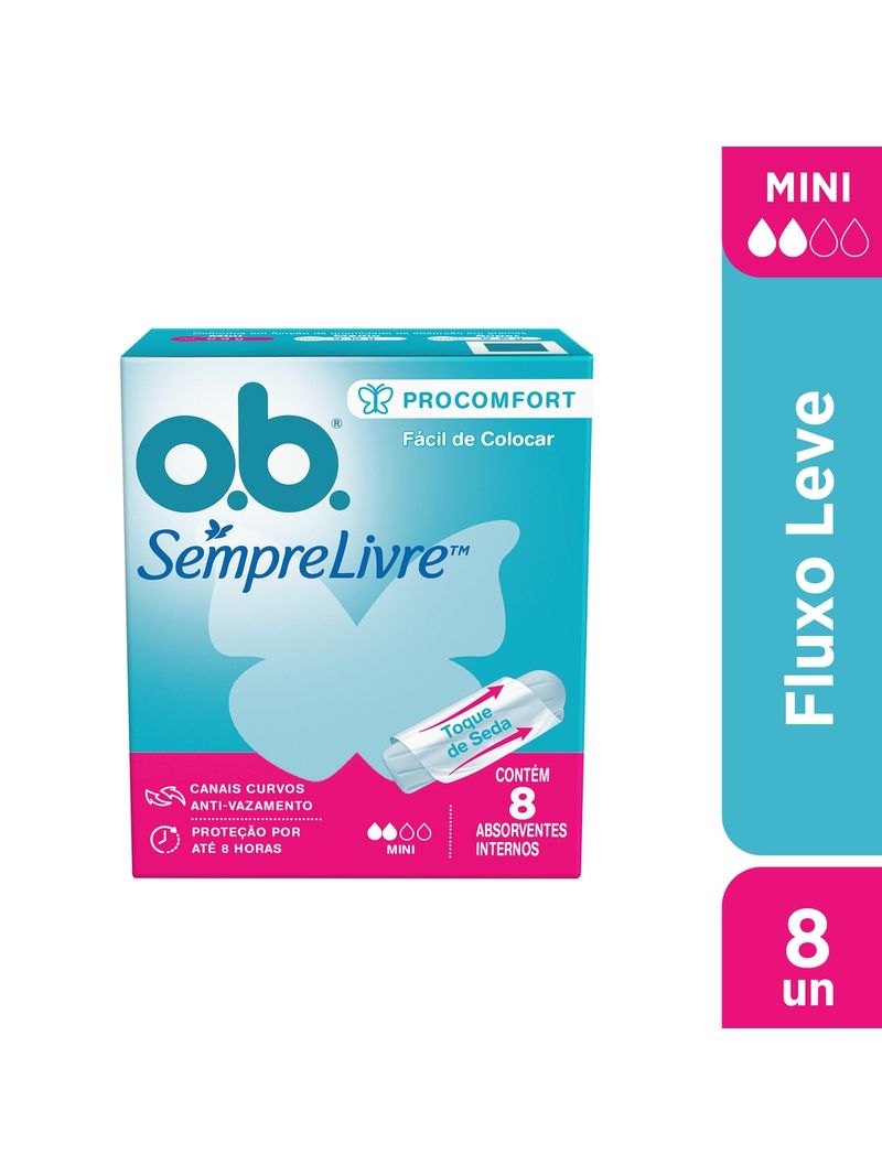 Absorvente-O.b.-Interno-Pro-Comfort-Mini-8-Unidades