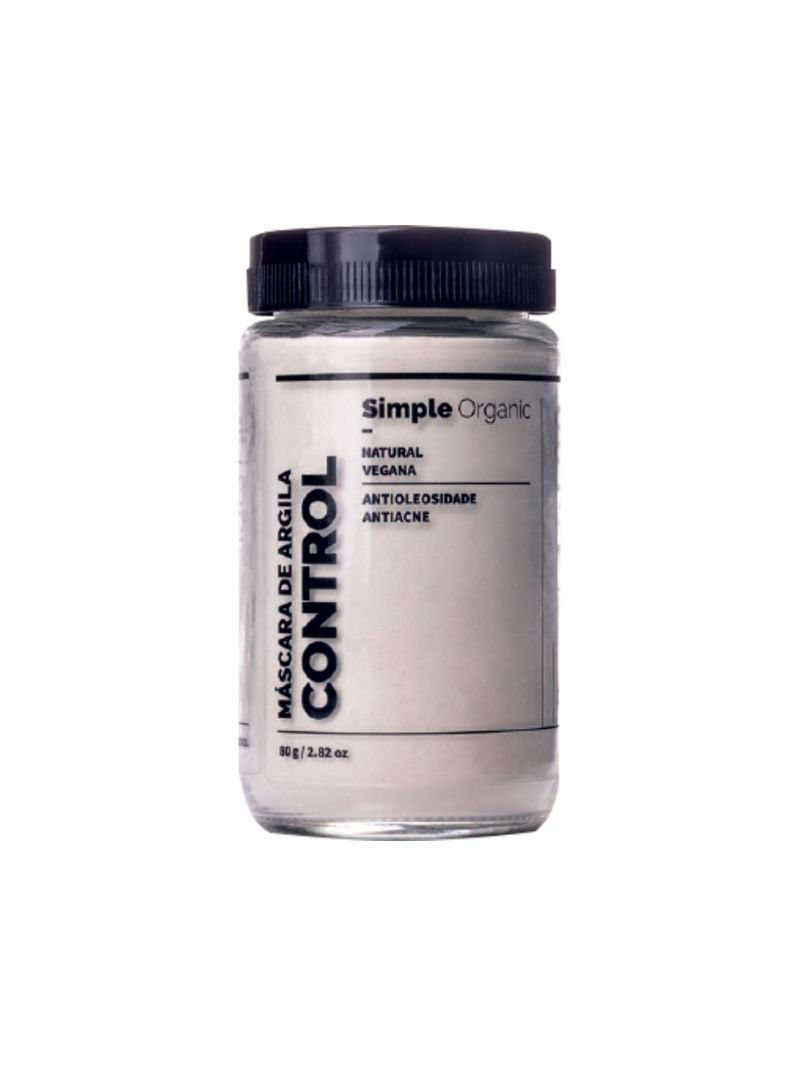 Mascara-Facial-Control-Simple-Organic-80gr