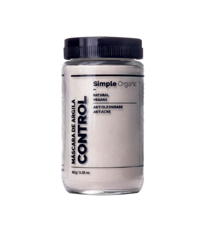 Mascara-Facial-Control-Simple-Organic-80gr