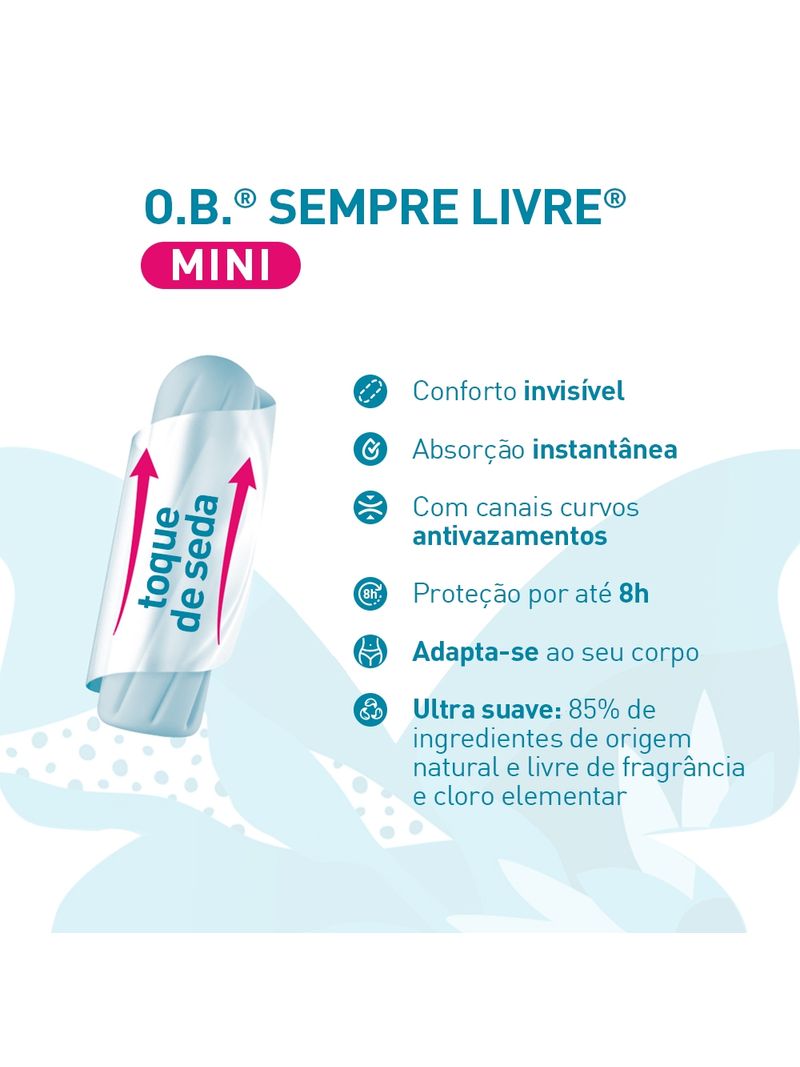 Absorvente-O.b.-Interno-Procomfort-Com-8-Medio-Sem-Aplicador