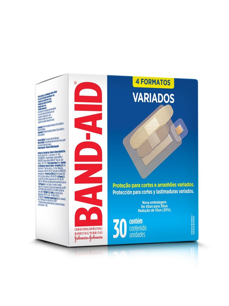 ivo-Band-aid-Com-30-Adesivos-Transparentes-Sortidos