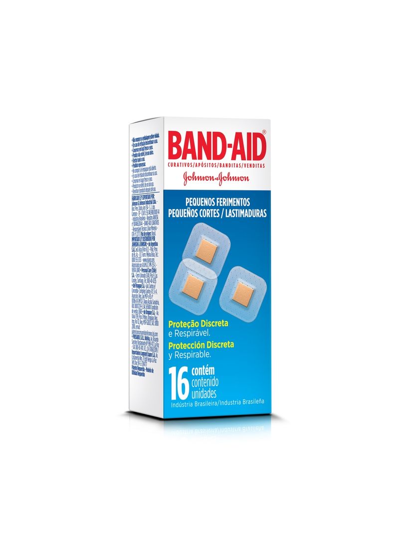 Band-aid-Pequenos-Ferimentos-Com-16-Unidades