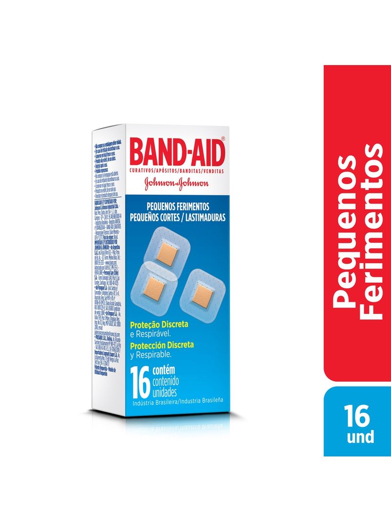Band-aid-Pequenos-Ferimentos-Com-16-Unidades