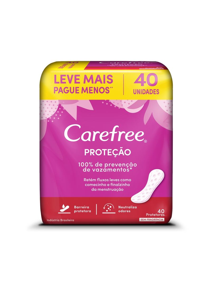 Protetor-Diario-Carefree-Protecao-Sem-Fragrancia-40-Unidades