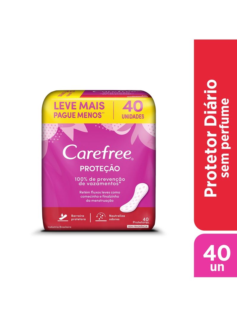 Protetor-Diario-Carefree-Protecao-Sem-Fragrancia-40-Unidades