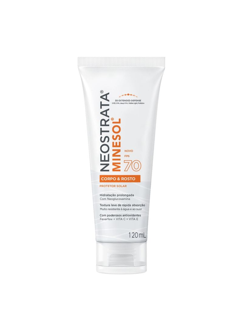 Neostrata-Minesol-120ml-Fps70-Corpo-rosto