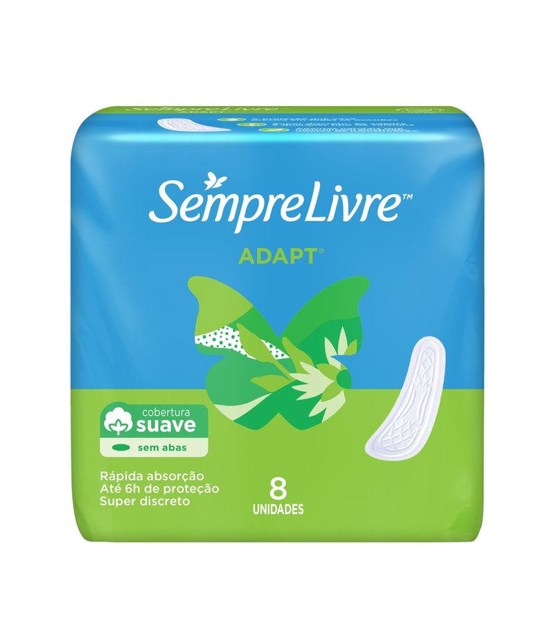 Absorvente-Sempre-Livre-Adapt-Suave-Sem-Abas-8-Unidades