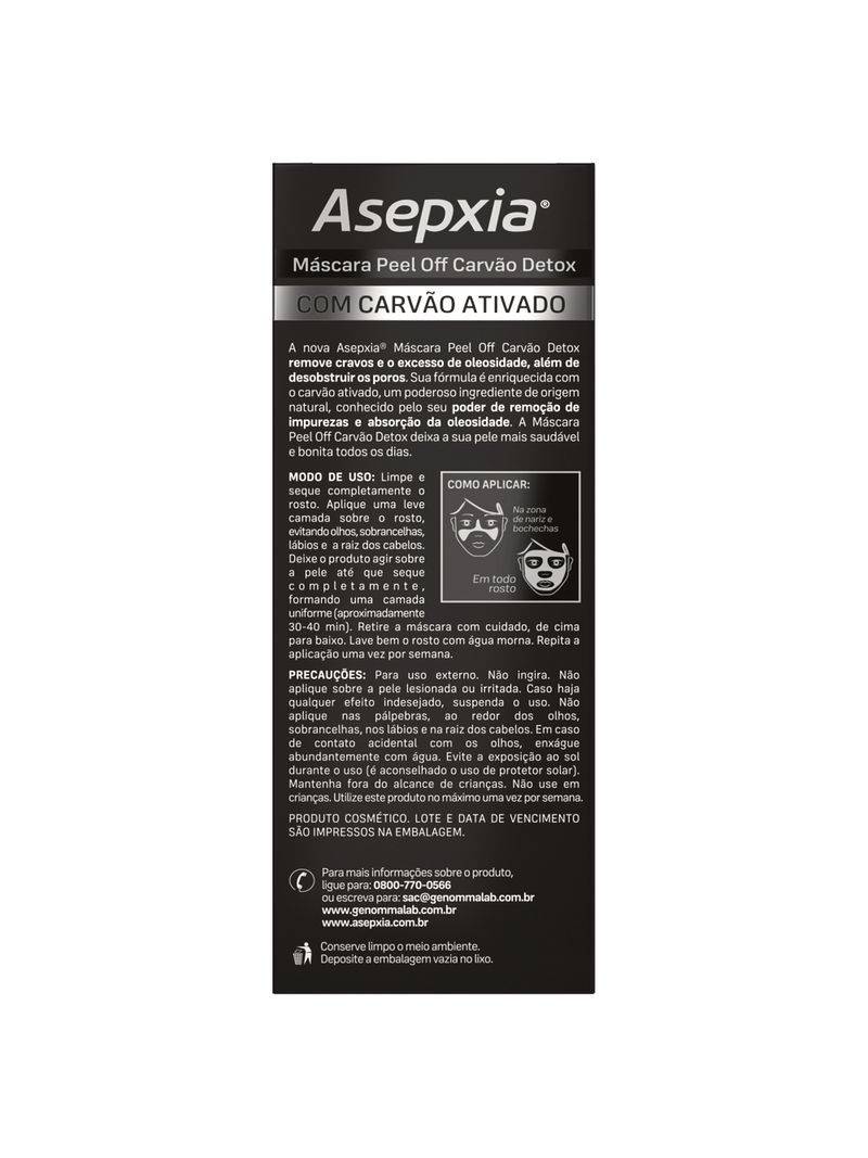Mascara-Facial-Asepxia-30gr-Carvao-Detox