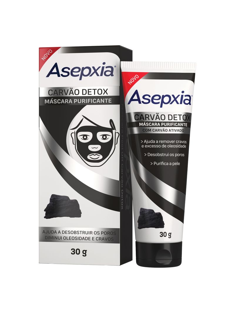 Mascara-Facial-Asepxia-30gr-Carvao-Detox