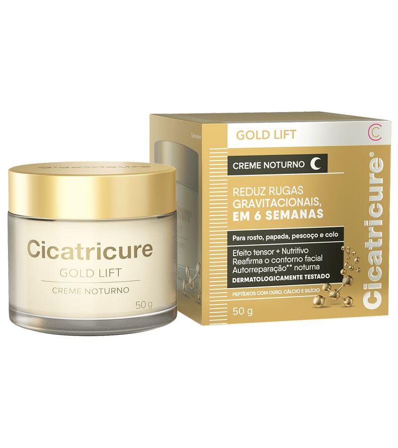 Creme-Noturno-Antirugas-Cicatricure-Gold-Lift-50g