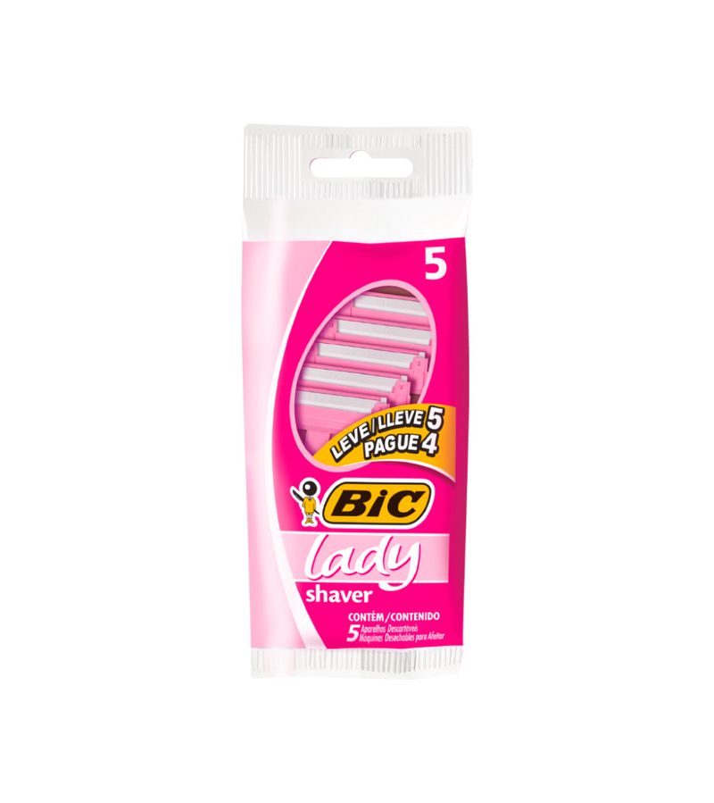 Aparelho-Bic-Depilatorio-Lady-Shaver-Descartavel-Leve-5-Pague-4-Especial