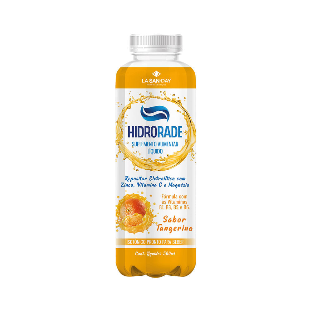 ISOTONICO HIDRORADE 500ML TANGERINA - Drogaria Catarinense