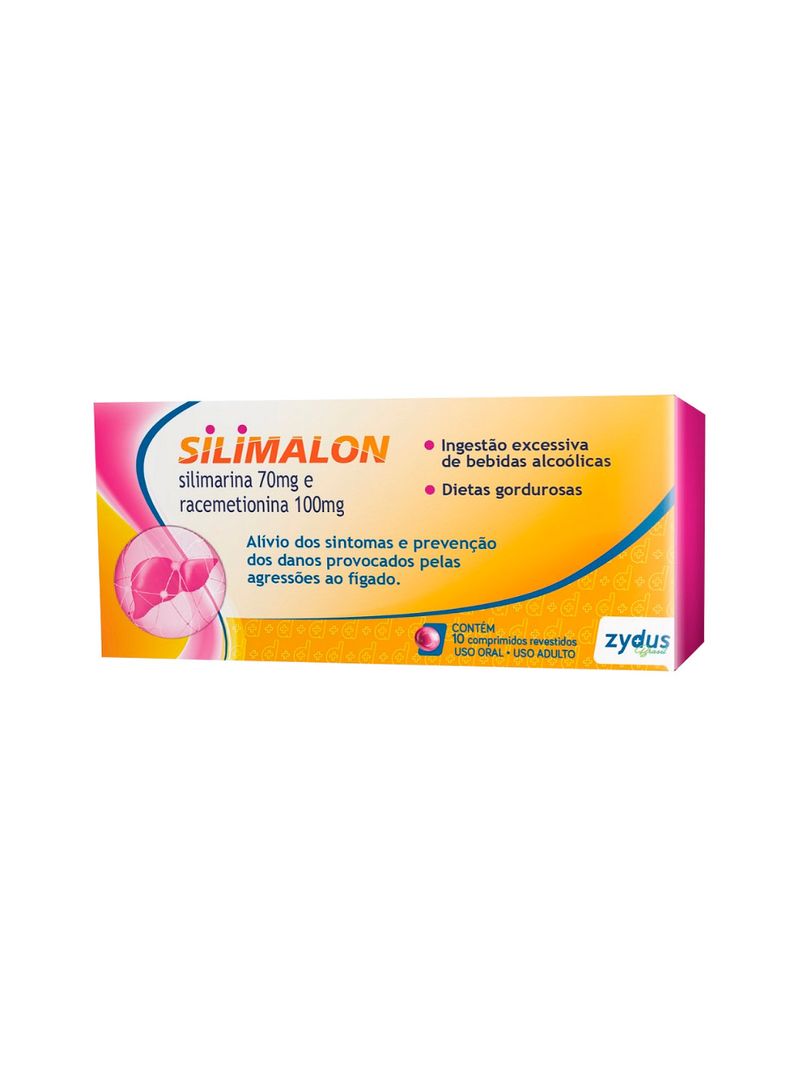 Silimalon-Com-10-Comprimidos-Revestidos-70-100mg
