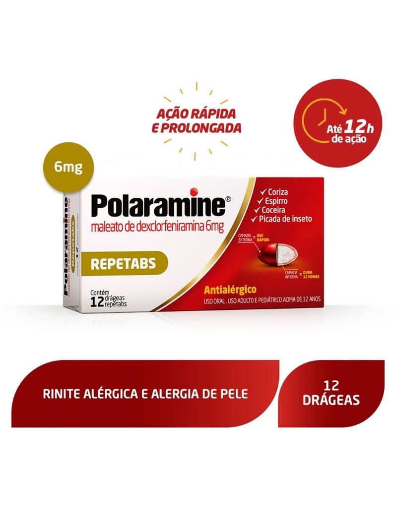Polaramine-Repetabs-6mg-Com-12-Drageas