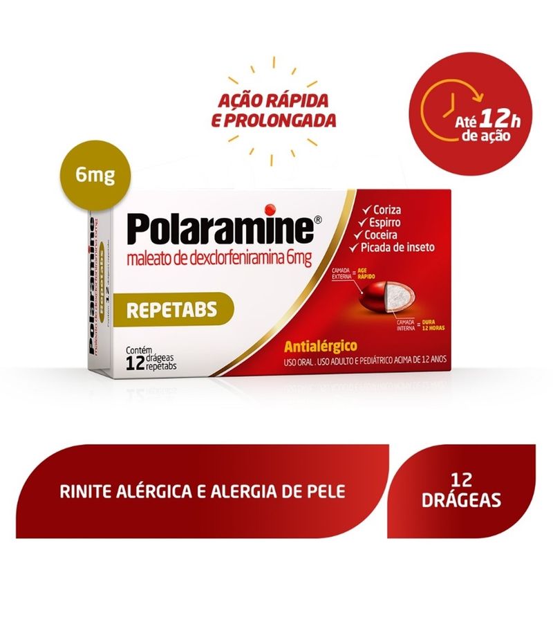 Polaramine-Repetabs-6mg-Com-12-Drageas