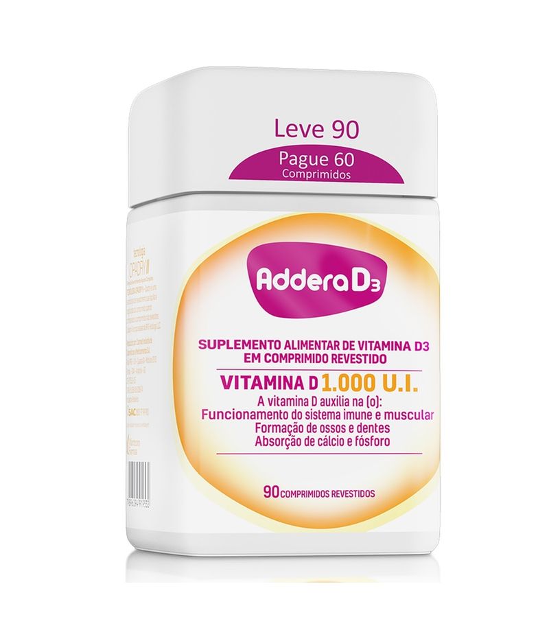 Addera-D3-Leve-90-Pague-60-Comprimidos-Revestidos-1000ui-Especial