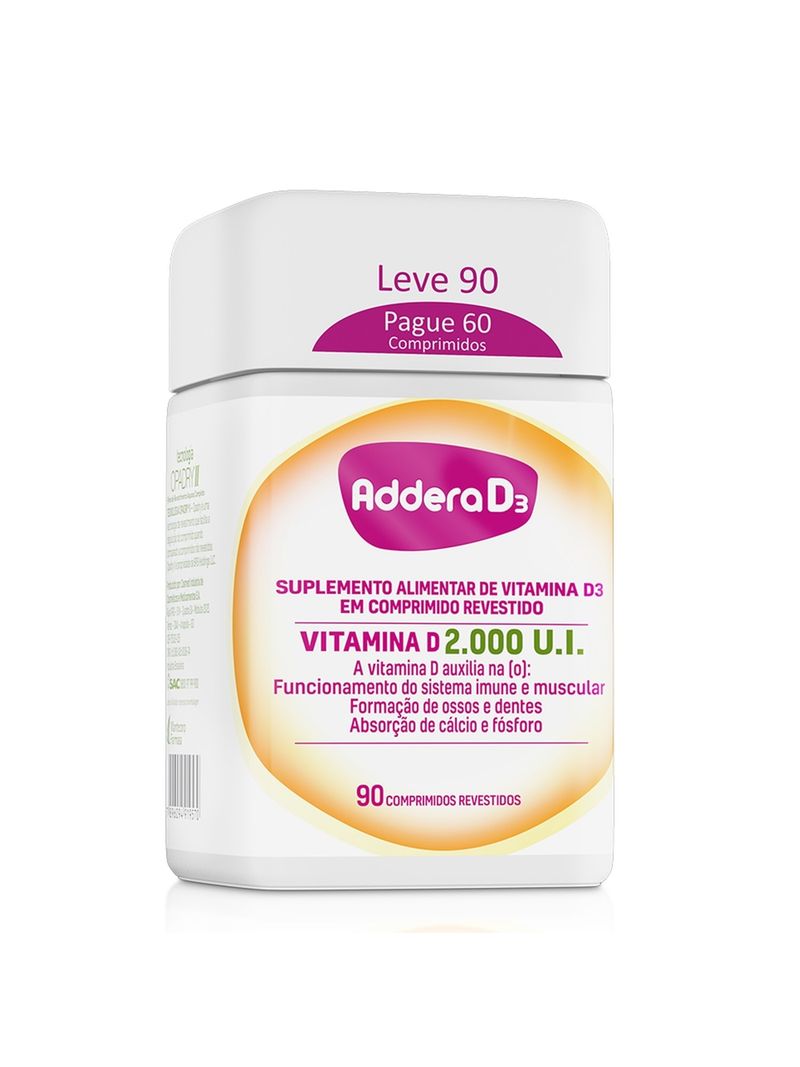 Addera-D3-Leve-90-Pague-60-Comprimidos-Revestidos-2000ui-Especial