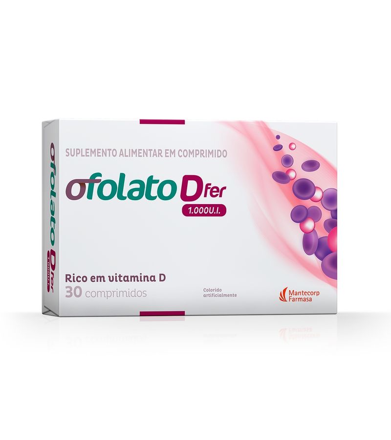 Ofolato-D-Fer-1000ui-Ct-Bl-Com-30-Comprimidos