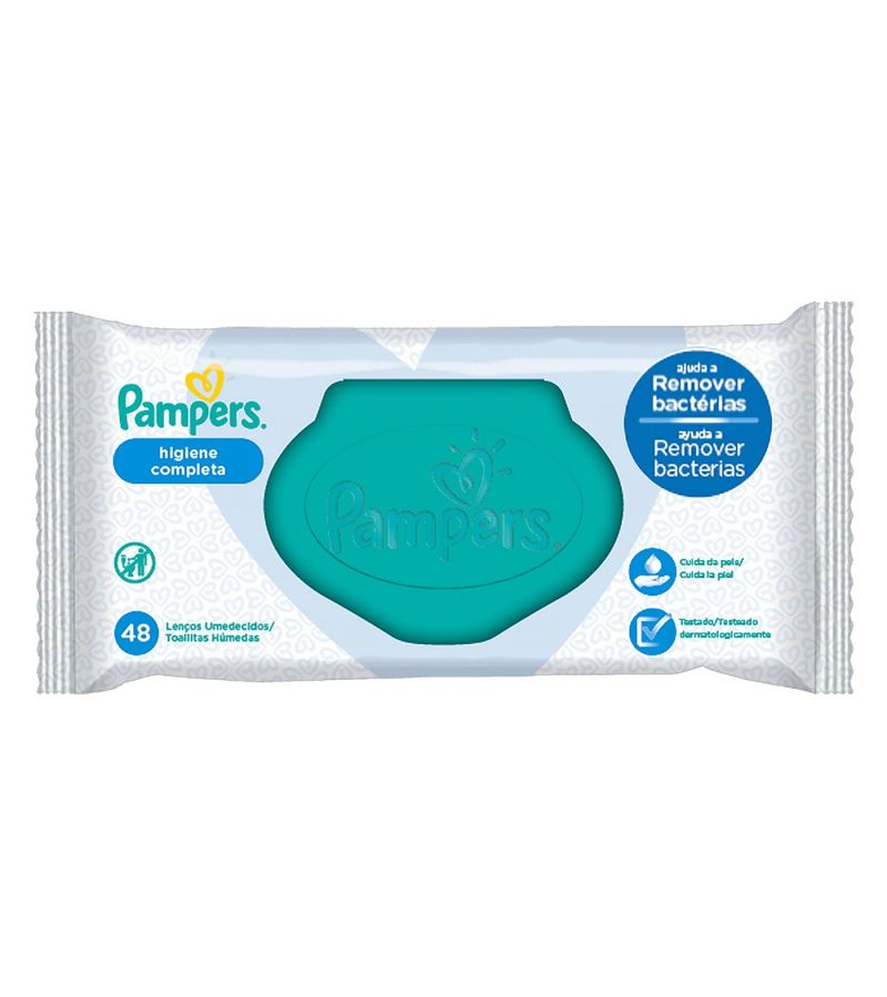 Lenco-Umedecido-Pampers-Com-48-Higiene-Completa