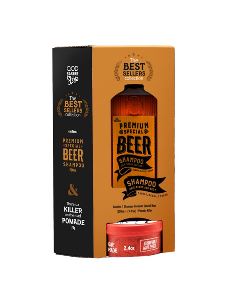 Shampoo-Special-Beer-Qod-220ml-70gr-Pomada-Killer-Especial