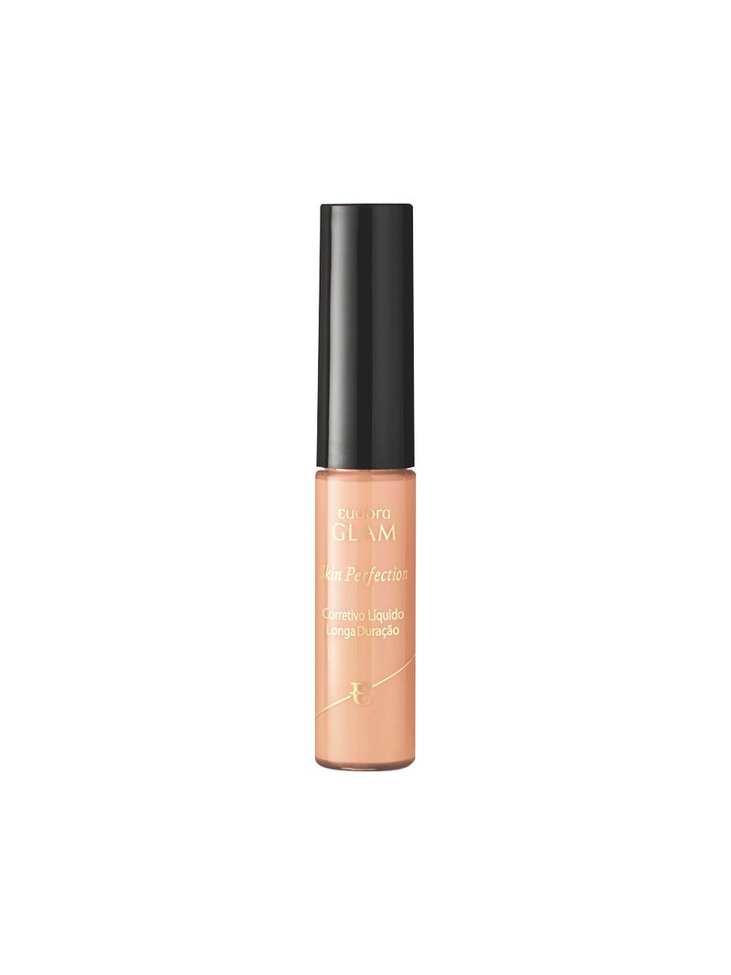 Corretivo-Eudora-Glam-Liquido-Skin-Perfect-64ml-Cor-1-Bege-Medio