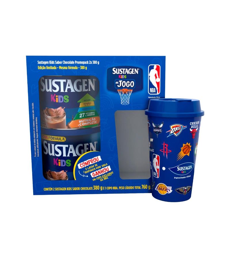 Sustagen-Kids-Com-2x380gr-Chocolate-Gratis-Copo-Nba-Especial