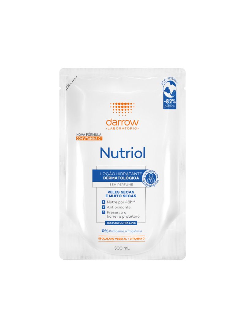 Nutriol-Hidratante-300ml-Locao-Sem-Perfume-Peles-Secas-E-Muito-Secas--Refil