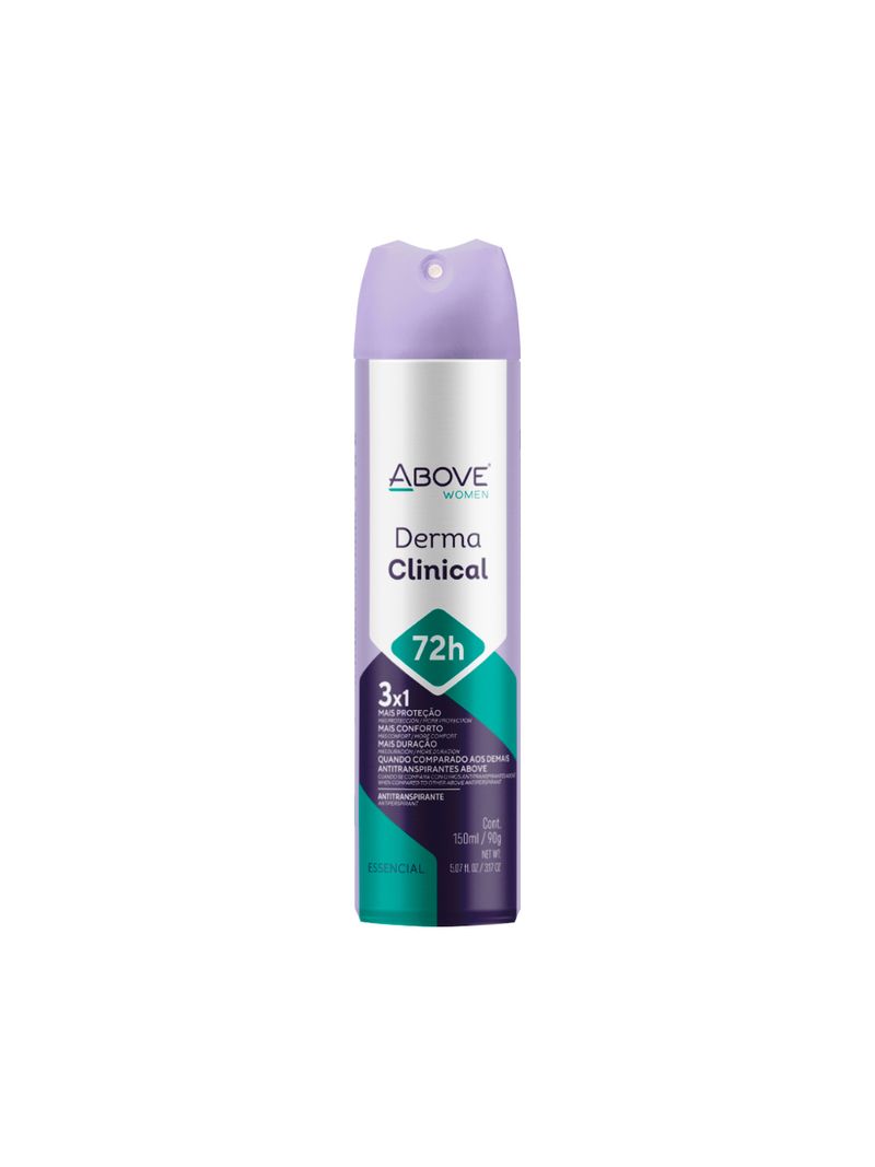Desodorante-Above-Feminino-Dermaclinical-150ml-Aerosol-Essencial